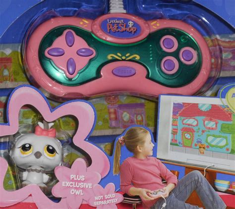 Littlest Pet Shop Lps Biggest Adventure Hasbro 44005 Tv Plug In Game