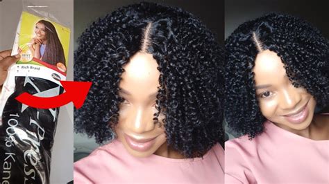 Curly Crochet Wig How To Curl Braid Extension Crochet Closure Wig