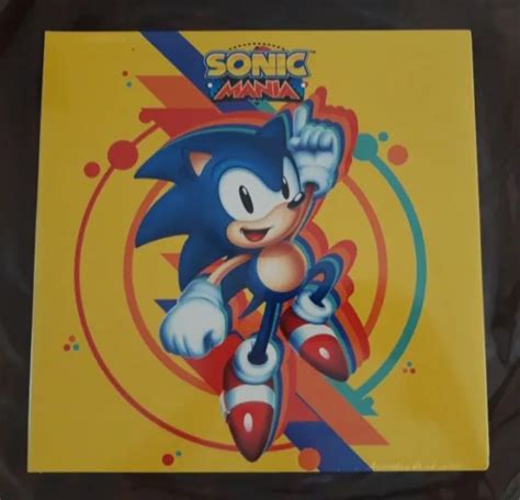 Sonic Mania Original Soundtrack Lp Limited Edition Disc Version Eur