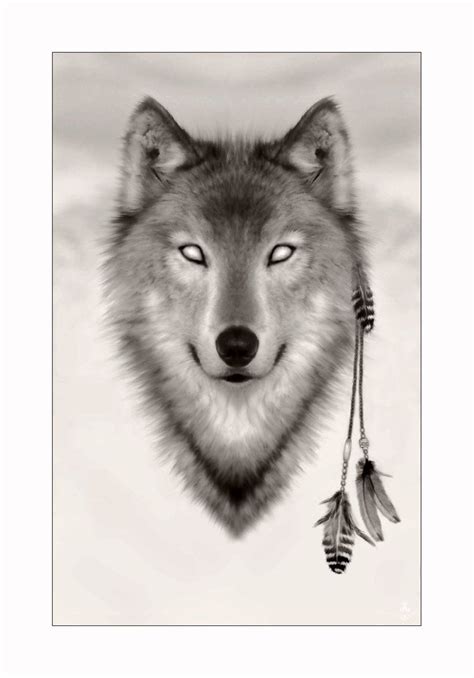 Spirit Wolf Wolf Tattoos Native American Wolf Wolf Spirit