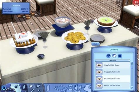 Choose Your Resort Buffet Foods By Icarusallsorts Sims 3 Downloads