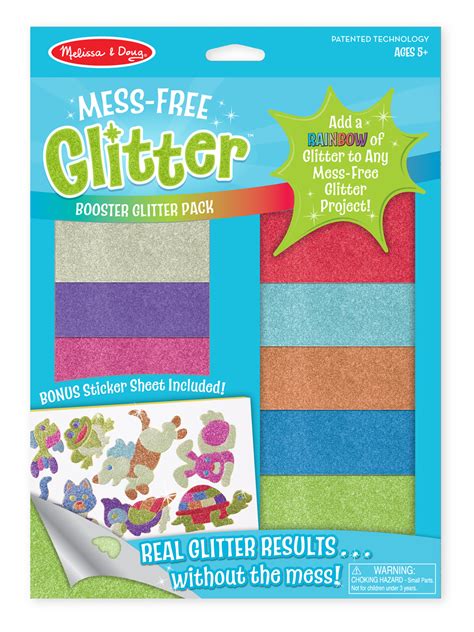 Buy Melissa And Doug Mess Free Glitter Booster Pack At Mighty Ape Nz