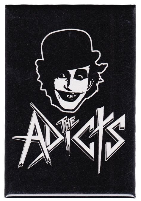 The Adicts Logo Magnet Rock N Roll Art Band Posters Punk