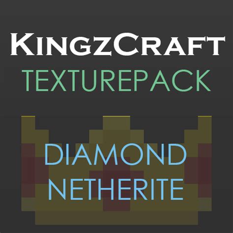 Diamond Netherite Kingzpack Resource Packs Minecraft Curseforge