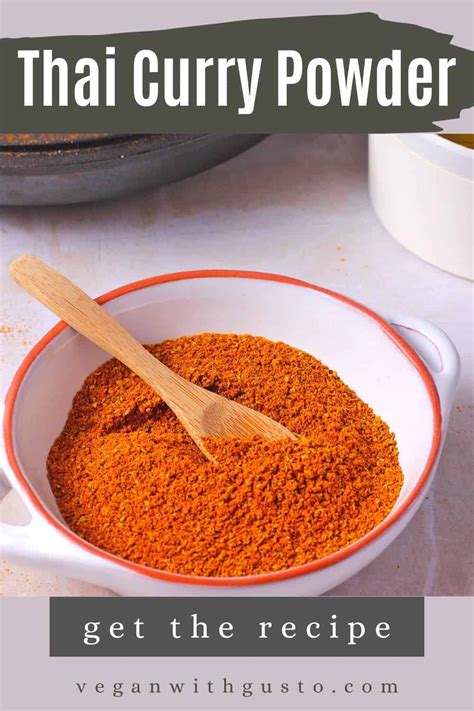Homemade Thai Curry Powder Easy And Aromatic