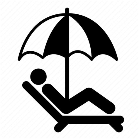 Beach Relax Relaxing Umbrella Vacation Icon Download On Iconfinder