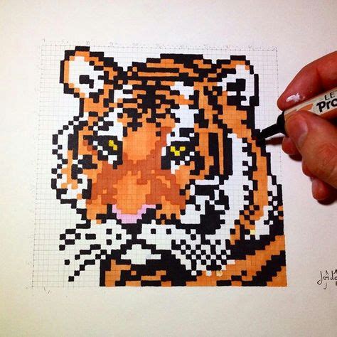 12 idées de Pixel art dessin pixel dessin carreau pixel art