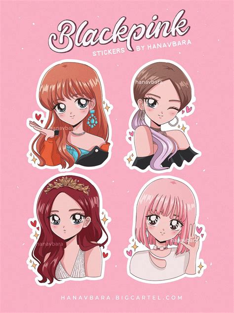 Blackpink Anime Cute Wallpapers Wallpaper Cave