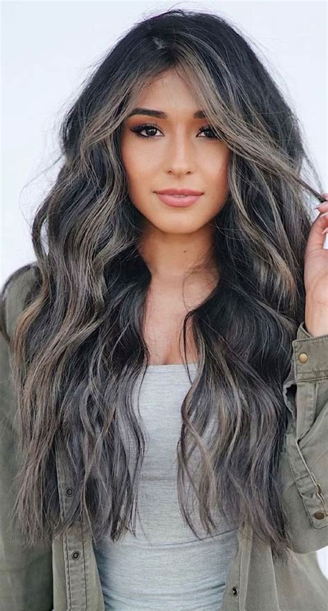 36 chic winter hair colour ideas and styles for 2021 smokey and rich chocolate hair