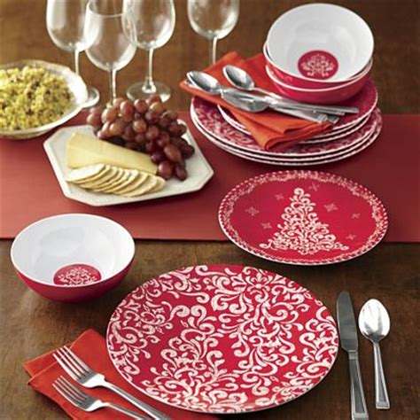Walmart.com has been visited by 1m+ users in the past month 12-Piece Holiday Melamine Dinnerware Set from Seventh ...