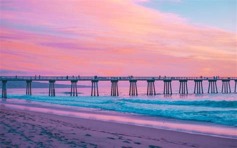 The beach halikuna west c. Beach (Pink) Windows 10 Theme - themepack.me