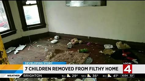 7 Kids Removed From Filthy Detroit Home Youtube