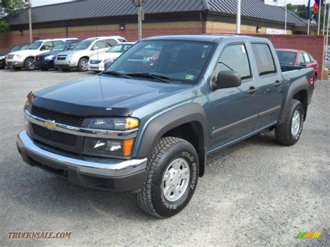 2007 Chevrolet Colorado Lt Crew Cab 4x4 In Blue Granite Metallic Photo