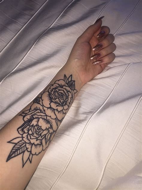 Flower Tattoo Designs On Arm Idalias Salon