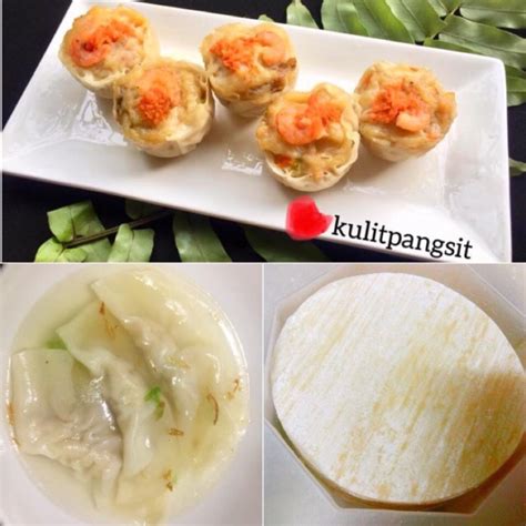 Resep kulit dimsum kulit pangsit atau kulit siomay hanya 4 bahan. Kulit Siomay Dimsum Pangsit Gyoza HALAL | Shopee Indonesia