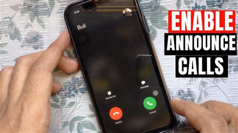 How To Enable Announce Incoming Calls On Iphone Enable Read Caller