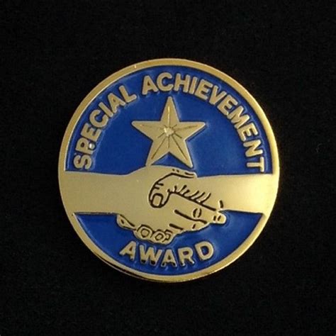 Special Achievement Award Lapel Pin Fratline Emblematics