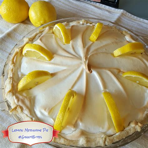 So, if you love bite sized desserts and are tired making old lemon meringue pie. Ginny Bites: National Lemon Meringue Pie Day