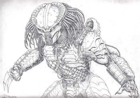 An alien queen and a little alien in front of her. Alien vs Predator Coloring Pages | Alien Predator Coloring ...