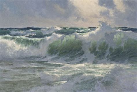 The Paintings Of Donald Demers Seascape Paintings Surf Painting