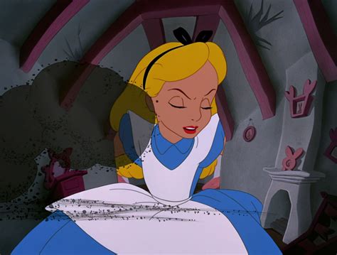 Pin By Outerspacefan On Giant Alice Sneeze Alice In Wonderland 1951 Disney Alice Alice In
