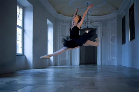 Ballet Dancer Performing Leap In Mid Air Photograph By Kathrin Ziegler Fine Art America