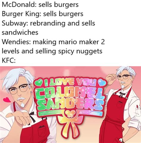 I Guese Kfc Is Now A Weeb Animemes