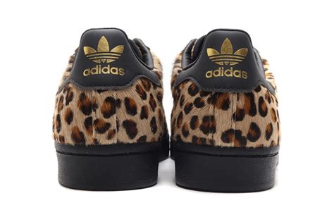 Adidas Originals Superstar Kicks In Leopard Print