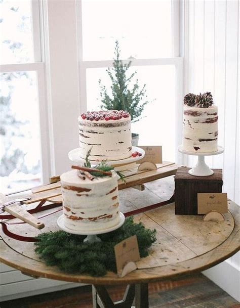 Mariage Hiver Gâteau Le Mariage D’hiver Et Si C’était La Meilleure