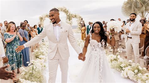 Inside Simone Biles And Jonathan Owenss Wedding In Cabo Vogue Verve Times