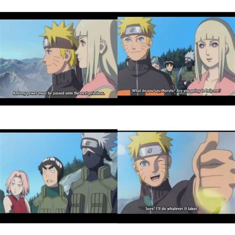 This Was One Of The Funniest Naruto Movies Moments Naruto Probably