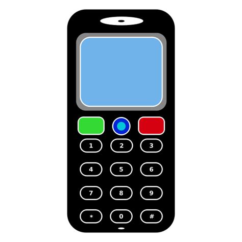 Mobile Phone Vector Graphics Free Svg