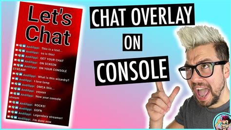 How To Add Twitch Chat Overlay To Your Console Stream 2020 Overlay
