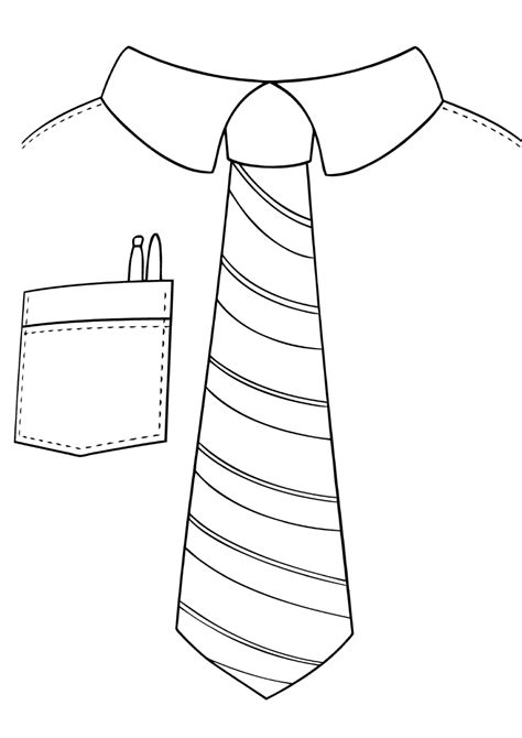 Tie Coloring Pages Coloring Pages To Download And Print