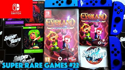 UNBOXING! Evoland Legendary Edition - Nintendo Switch -Super Rare Games
