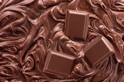 fondo fuso del cioccolato immagine stock immagine di barra 28273751