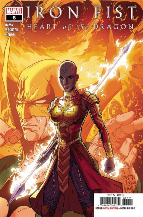 Okoye As Iron Fist Earth 616 Marvel Comics