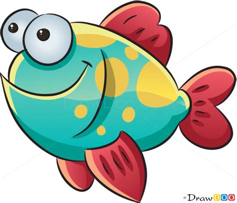 Fish In The Sea Drawing