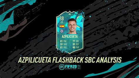 Fut 20 » squad building challenges » flashback césar azpilicueta. FLASHBACK CESAR AZPILICUETA (88) CHEAPEST SBC SOLUTION ...