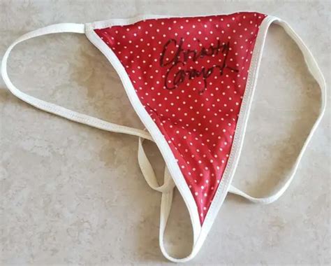 Christy Canyon Xxx Adult Film Star Brand New Unused Signed Panties