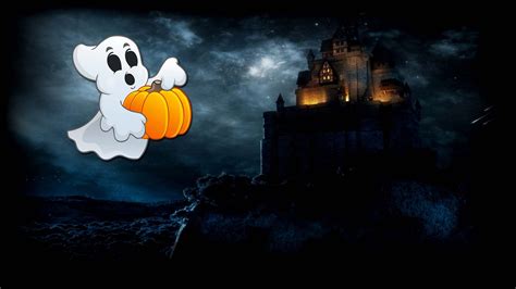 Halloween Ghost Desktop Wallpaper 34705 Baltana