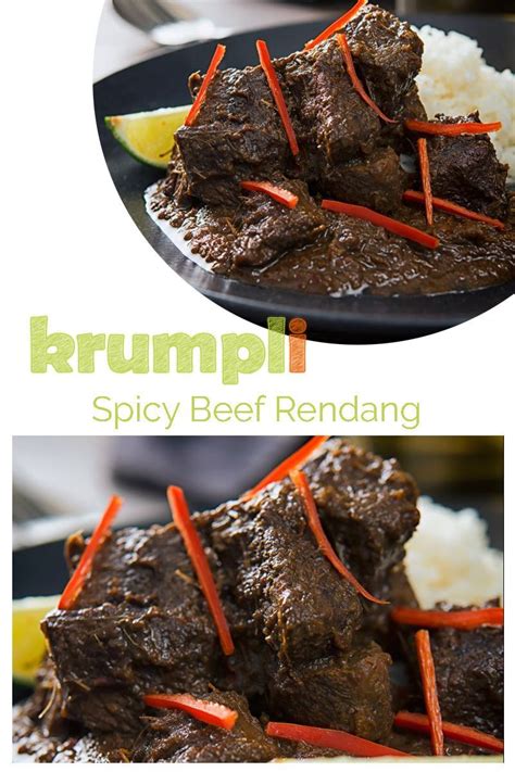 Hot And Sour Beef Rendang Recipe Best Beef Recipes Spicy Beef Spicy