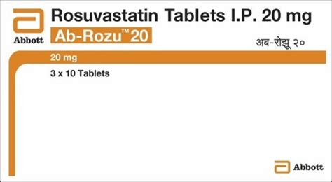 Rosuvastatin Tablets Ip Lipibeat 20 General Medicines At Best Price In