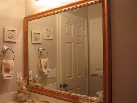 Trim Bathroom Mirror Photos