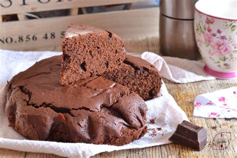 Torta Al Cioccolato Fondente Senza Burro Torta Soffice E Veloce