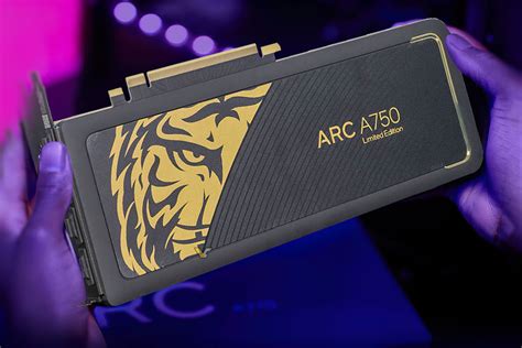 อินเทลเปิดตัว Intel Arc A750 Limited ‘gold Edition รุ่นพิเศษวางจำหน่าย