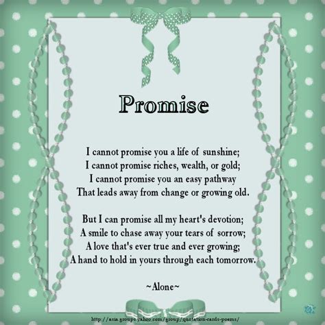 Promise Ring Poems And Quotes Quotesgram