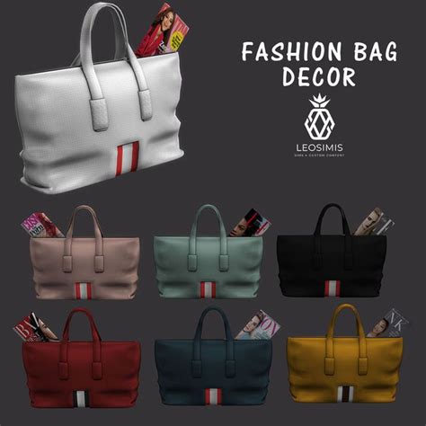 Fashion Bag New Sims Fashion Bags Sims 4