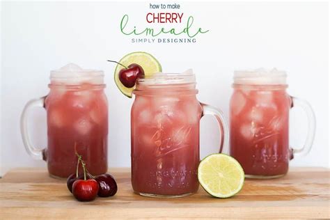 This Easy To Make Homemade Cherry Limeade Recipe Is The Best Way To