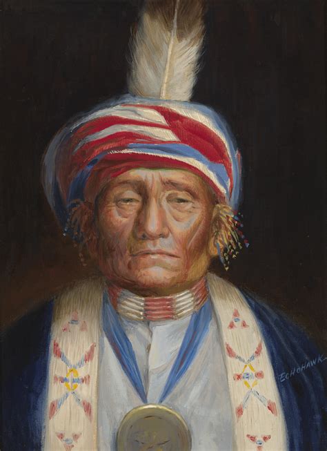 Chief Washungah Kaw Brummett Echohawk March 3 1922 February 6